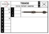 EAI T68450 Drive Shaft